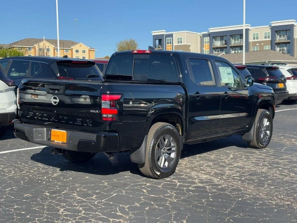 New 2026 Super Black Nissan Crew Cab SV image 3