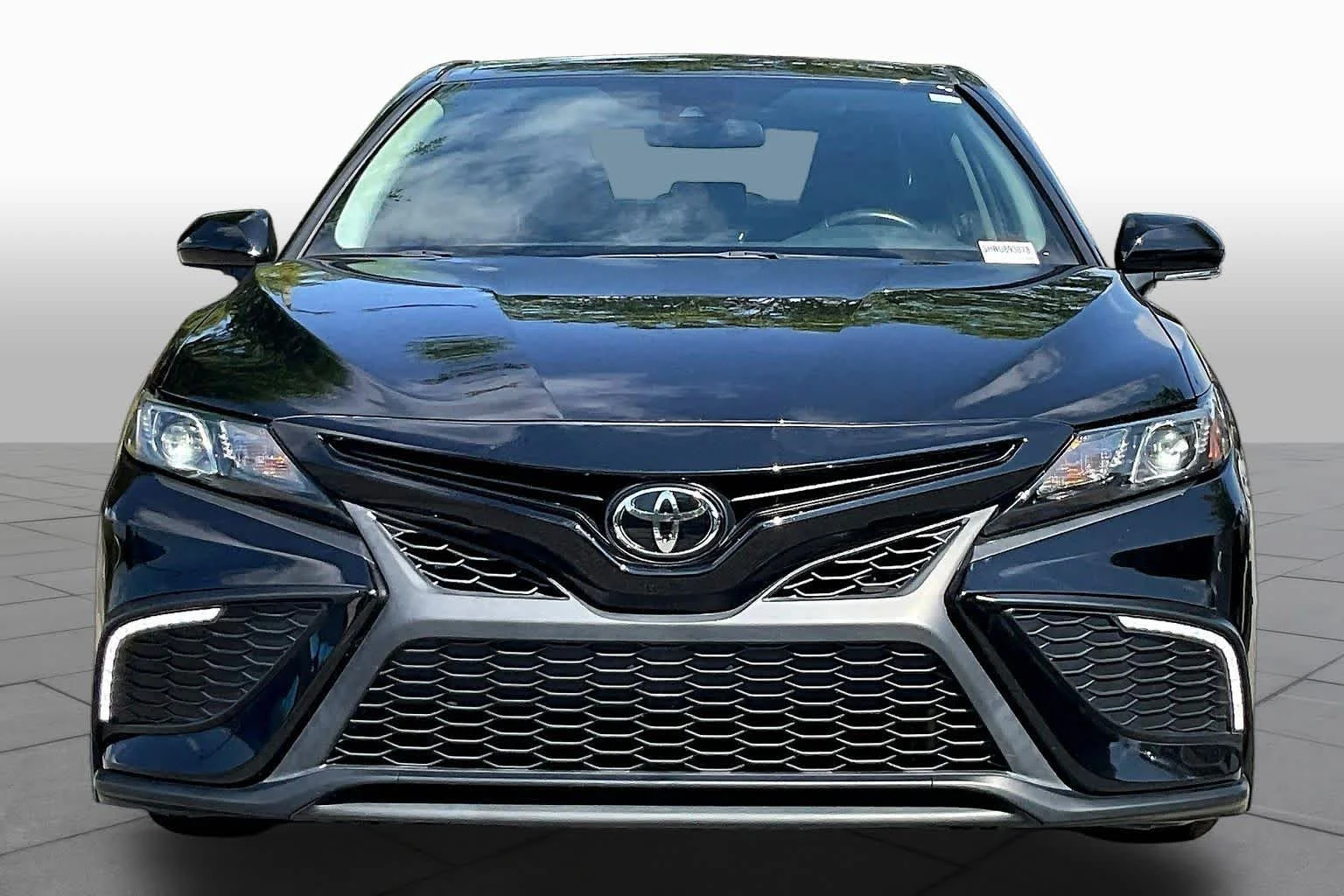 Used 2024 Midnight Black Metallic Toyota SE Nightshade image 4