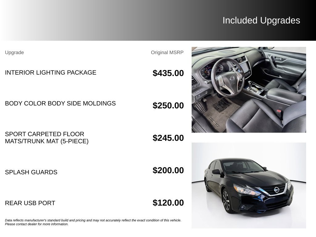 Used 2018 Super Black Clearcoat Nissan 2.5 SR image 5
