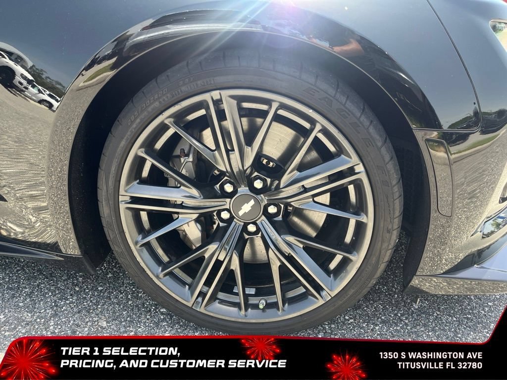 Used 2018 BLACK Chevrolet ZL1 image 8