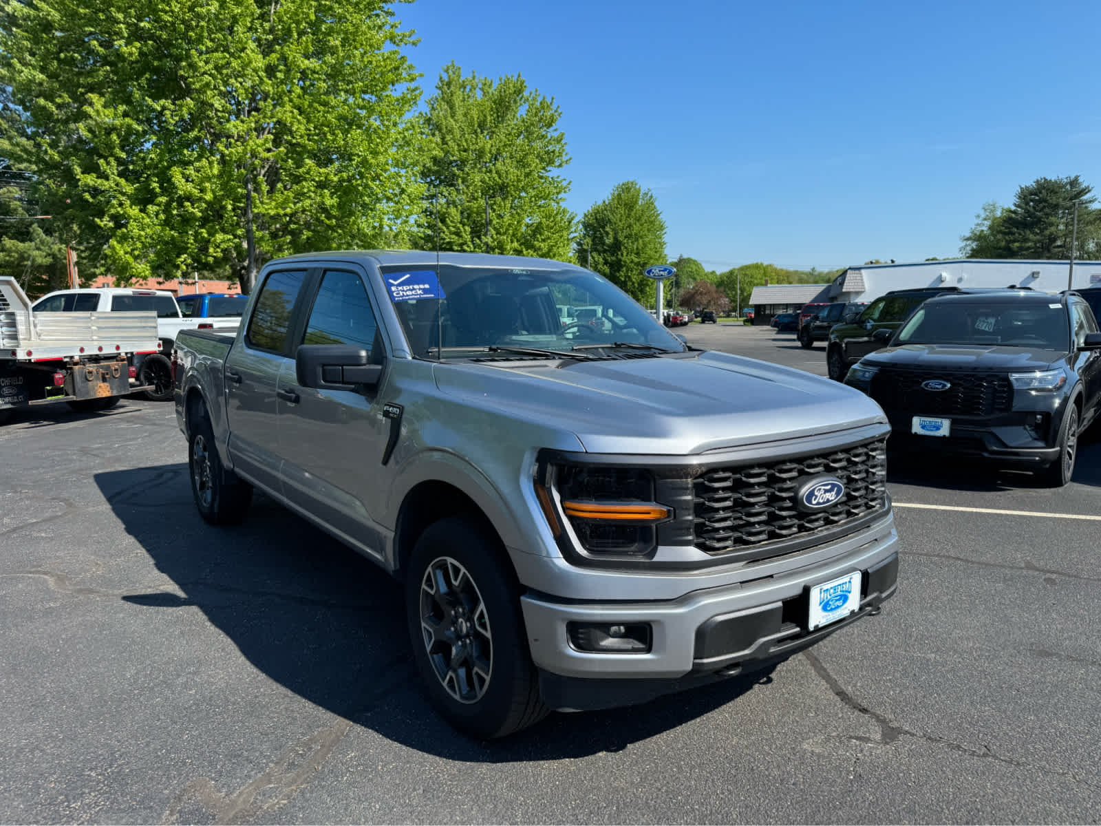 Certified Used 2024 Iconic Silver Ford STX image 8
