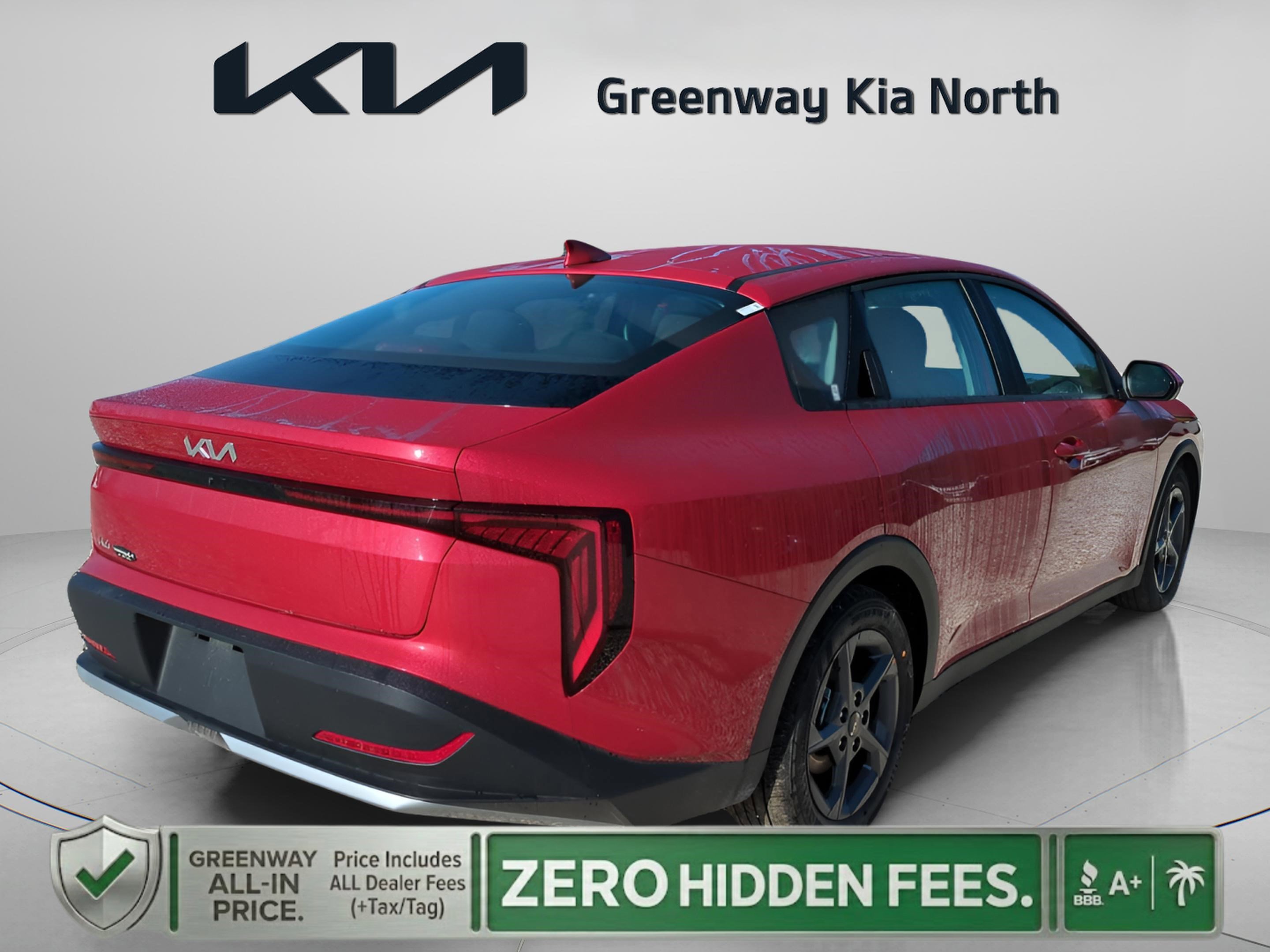 New 2026 Currant Red Kia LXS image 9