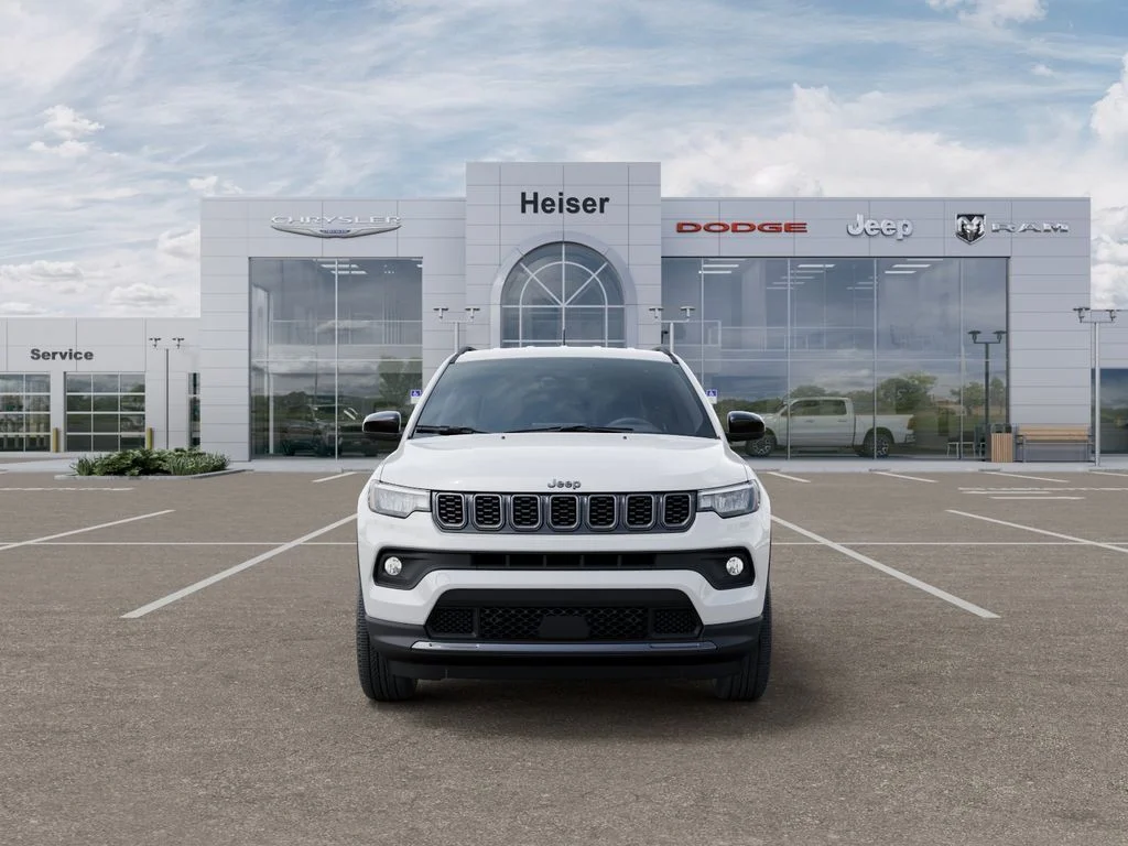 New 2026 Bright White Clear-Coat Exterior Paint Jeep Latitude image 6