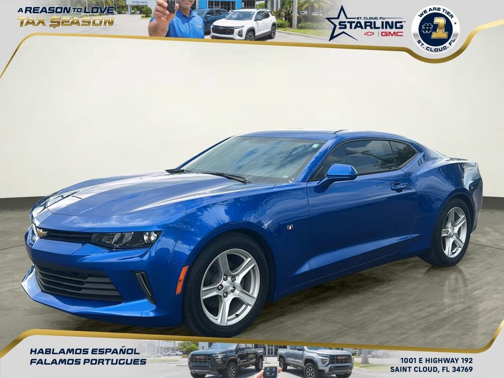 Used 2018 Chevrolet Camaro 1LT with VIN 1G1FB1RXXJ0188370 for sale in St. Cloud, FL