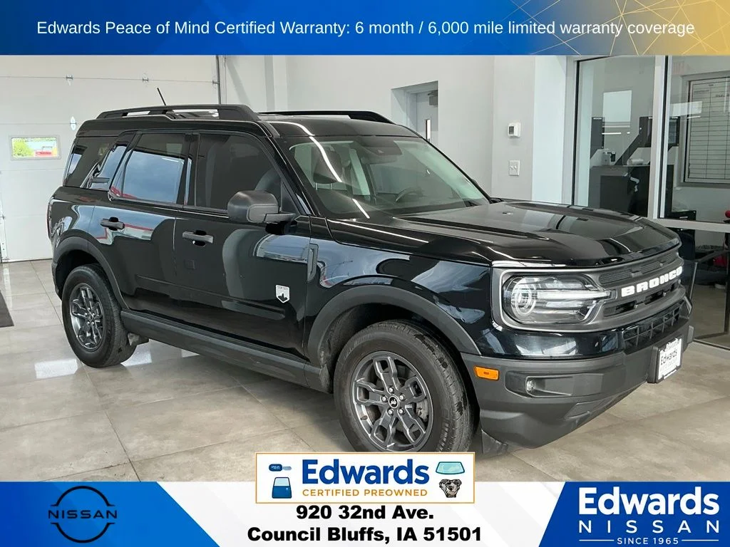 Used 2021 Ford Bronco Sport Big Bend with VIN 3FMCR9B69MRA95667 for sale in Council Bluffs, IA