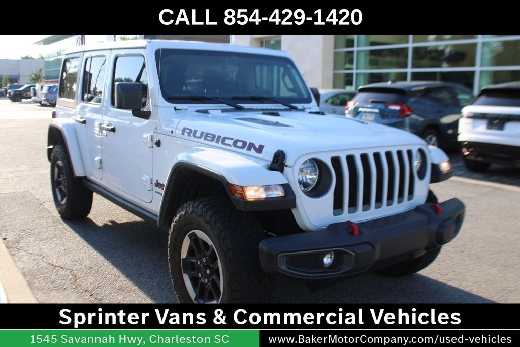 Used 2021 White Jeep Unlimited Rubicon image 6