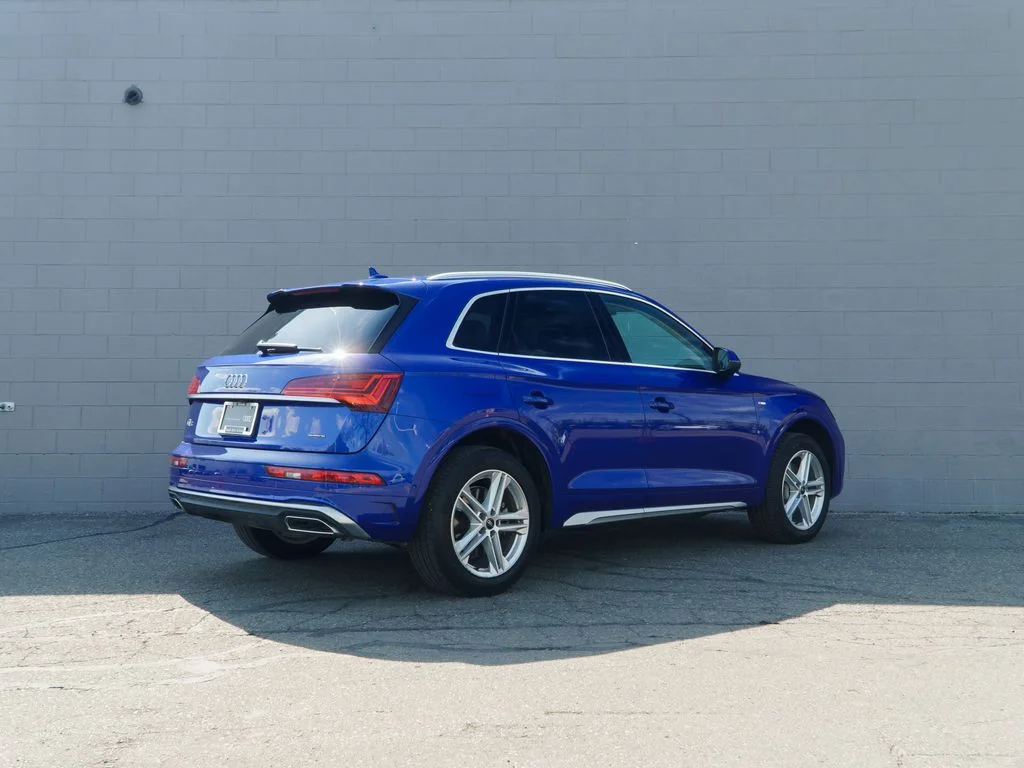 Used 2023 Blue Audi 55 Prestige image 7