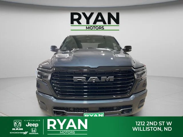 New 2026 Forged Blue Metallic Exterior Paint RAM Laramie image 8