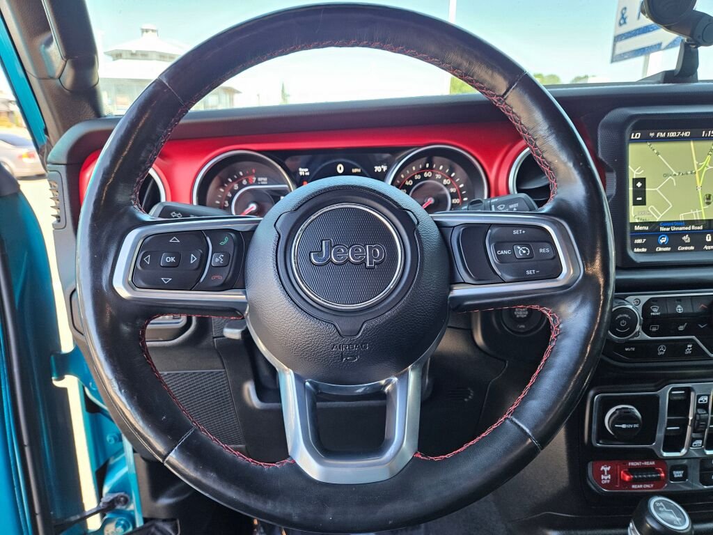 Used 2020 Bikini Pearl Coat Jeep Unlimited Rubicon image 22