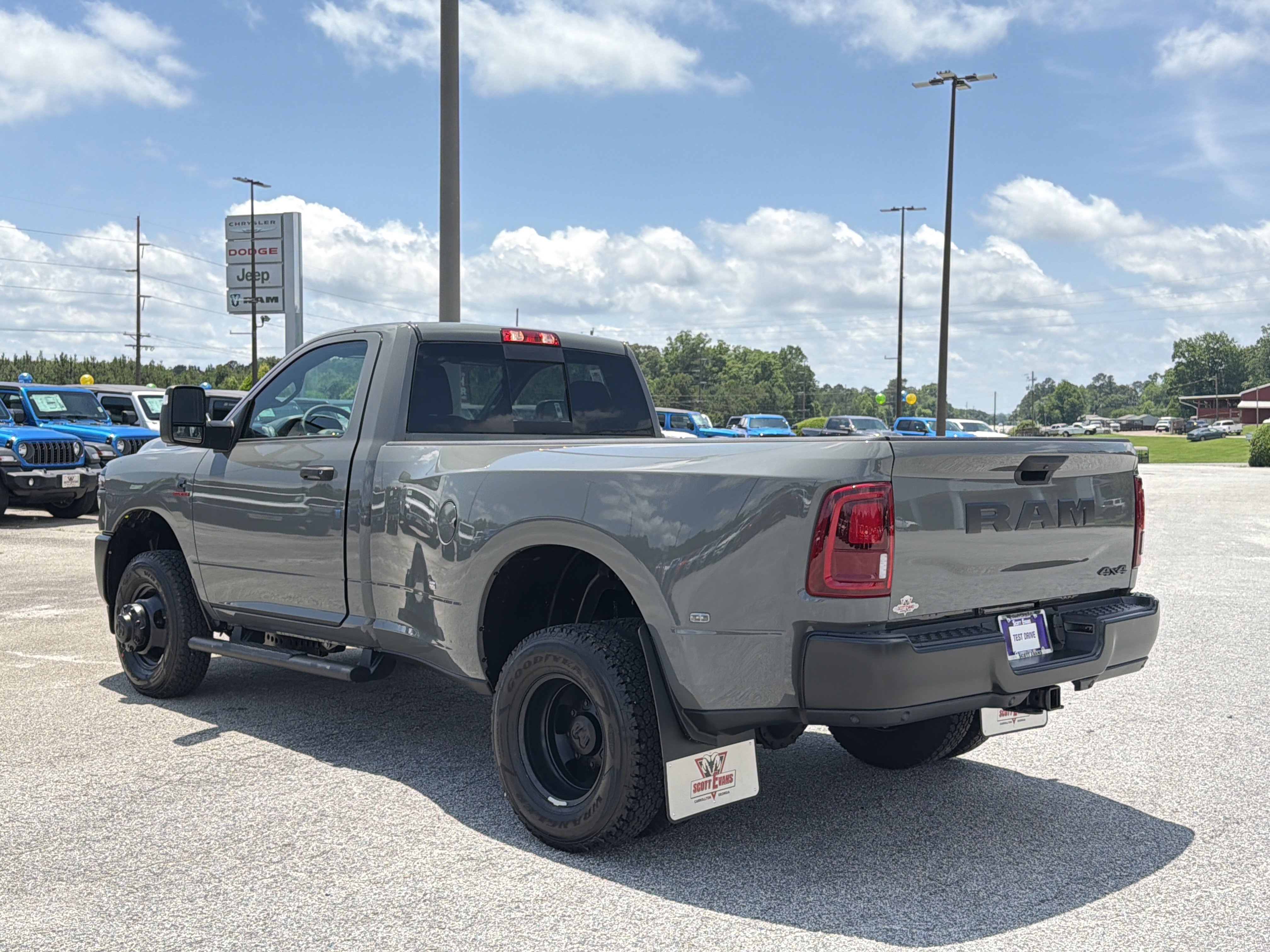 New 2026 Ceramic Gray Clear-Coat Exterior Paint RAM Tradesman image 6
