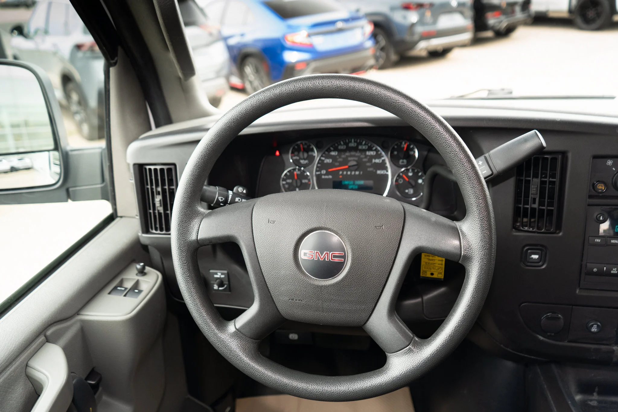Certified Used 2023 Summit White GMC Cargo*135in WB | Summit White | Rubber Lined Flooring | Htd Mirrors | 239.4 cuft Capacity image 13