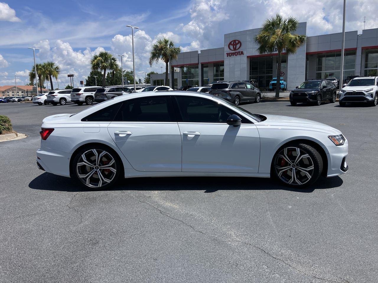 Used 2025 White (Glacier White Metallic) Audi Premium Plus image 6