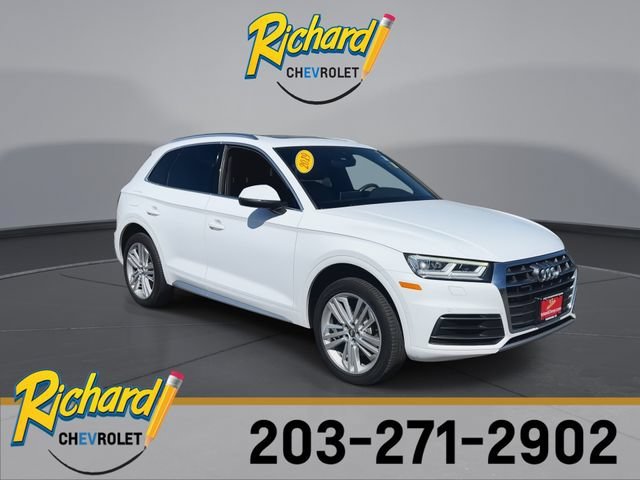 Used 2019 Audi Q5 Premium Plus with VIN WA1BNAFYXK2128910 for sale in Cheshire, CT