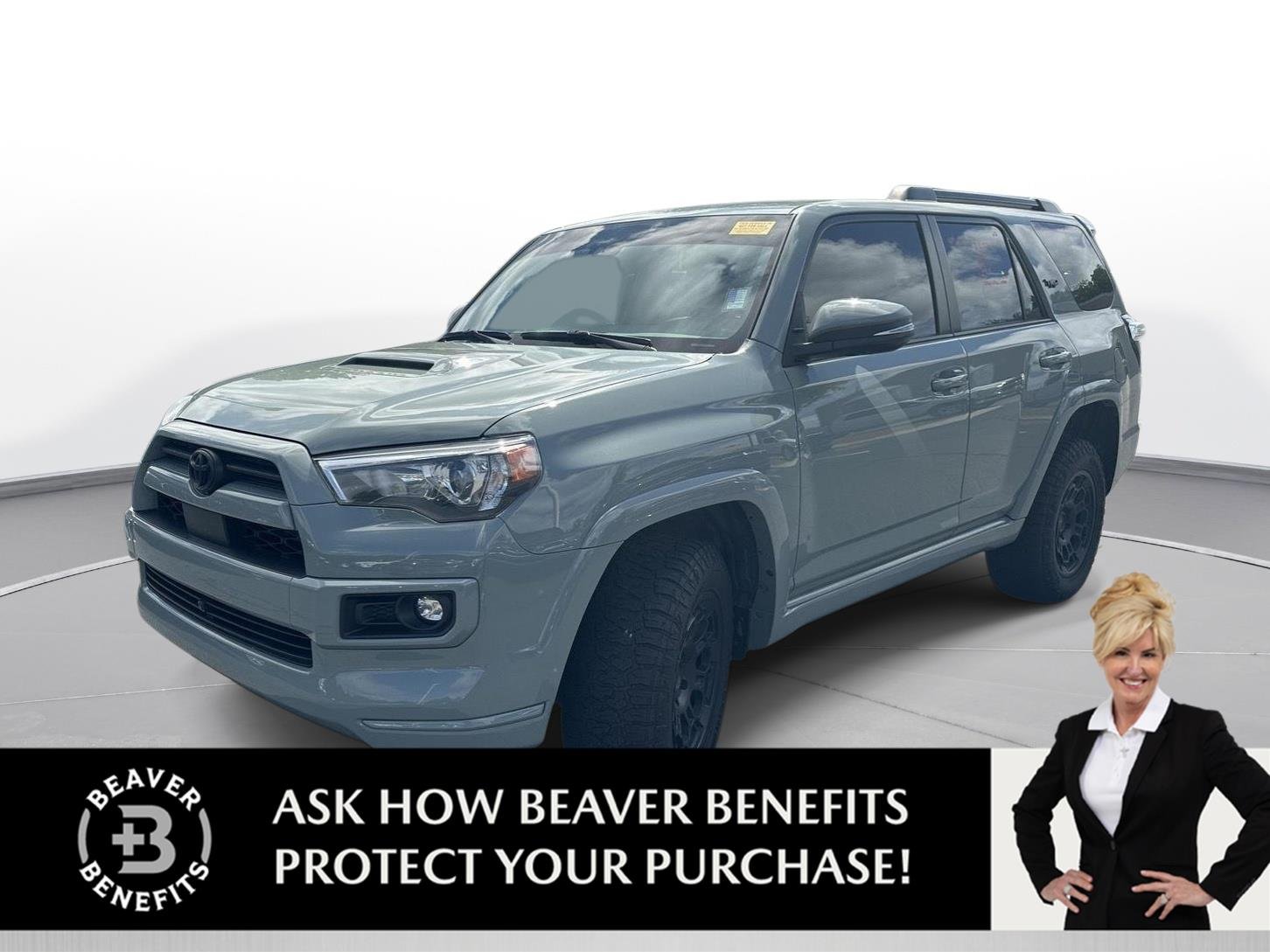 Used 2022 Lunar Rock Toyota TRD Sport image 1