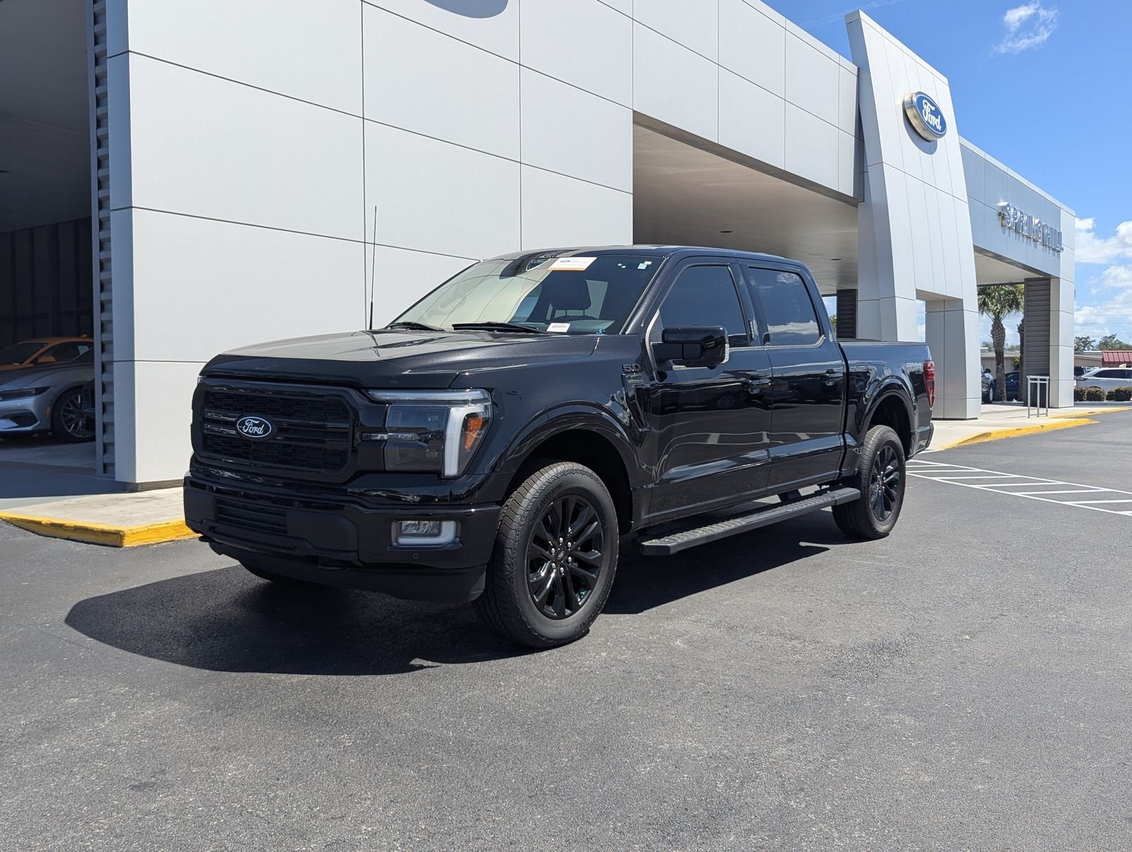 Certified Used 2024 Black Metallic Ford Lariat image 9