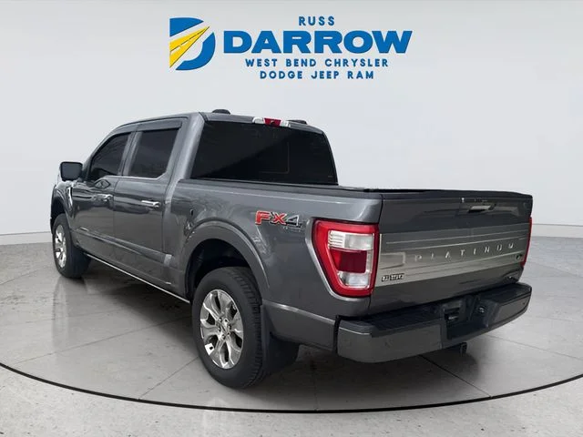 Used 2021 Gray Ford Platinum image 3