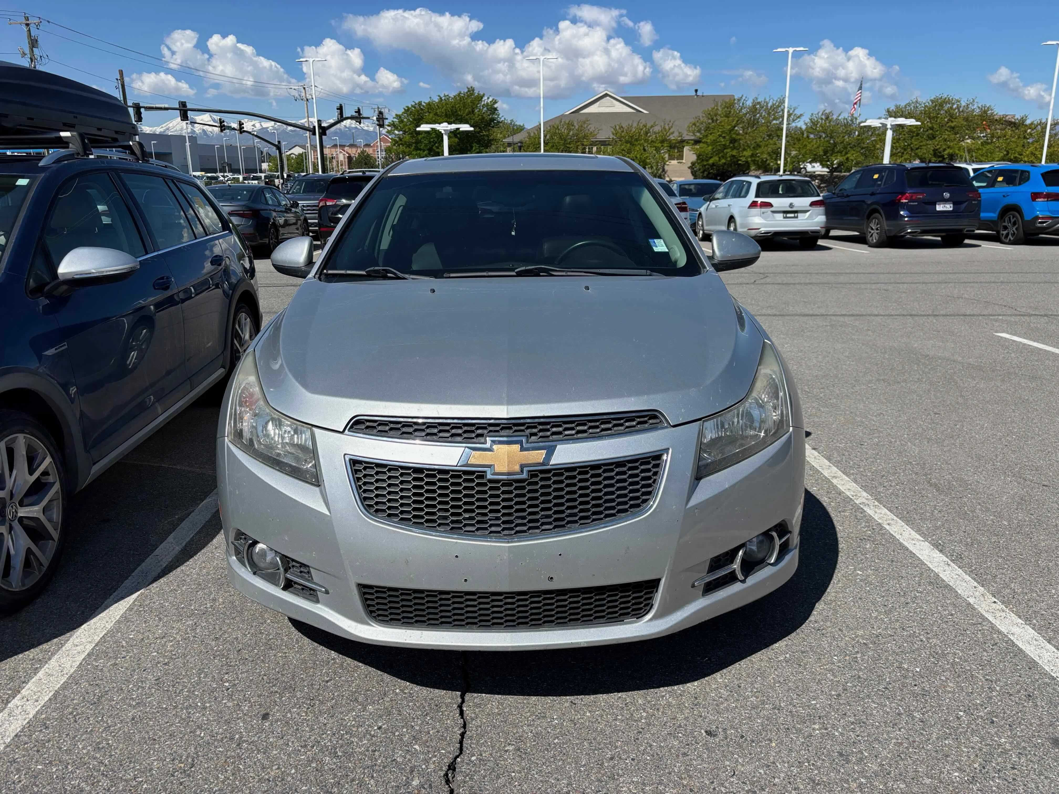Used 2014 Silver Ice Metallic Chevrolet LTZ image 3