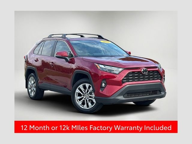 Used 2025 Red Toyota XLE Premium image 1