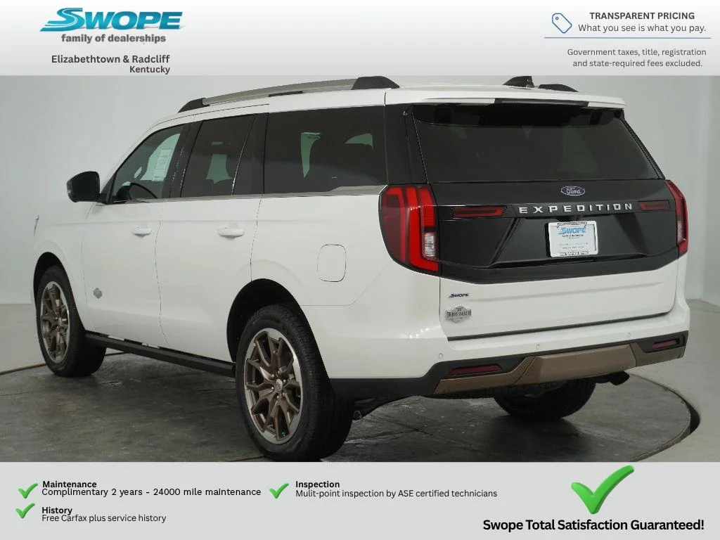 New 2026 Star White Metallic Tri-Coat Ford King Ranch® image 7