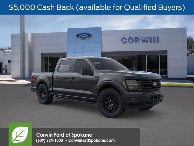 New 2026 Black Ford XLT image 1