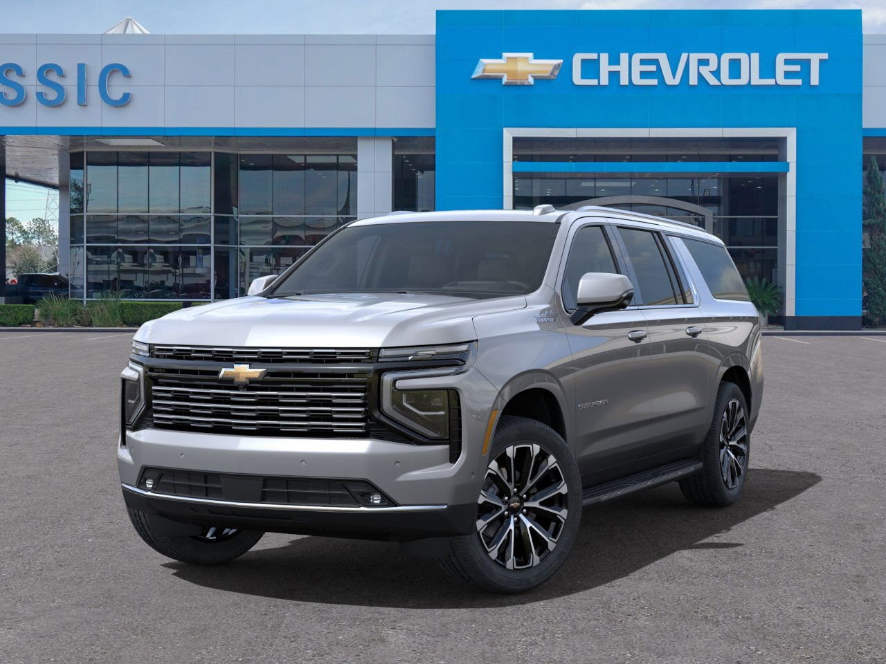 2025 Chevrolet Suburban High Country Gray at Classic Elite Chevrolet Hwy 6