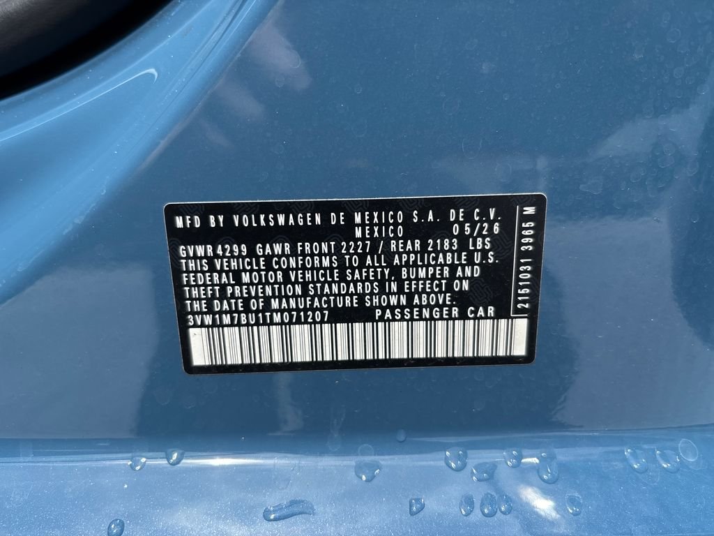 New 2026 Blue Volkswagen 2.0T Autobahn image 15