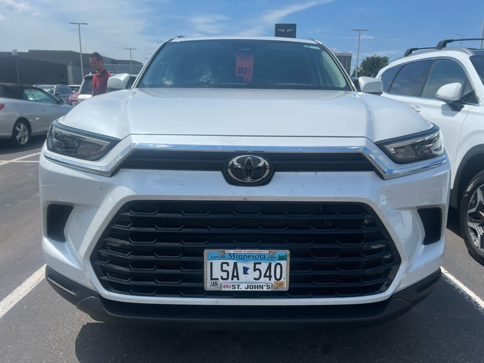 Certified 2024 Toyota Grand Highlander XLE with VIN 5TDACAB5XRS009244 for sale in Golden Valley, Minnesota