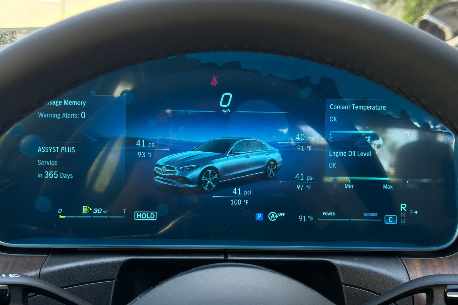 New 2026 Twilight Blue Metallic Mercedes-Benz C 300 image 5