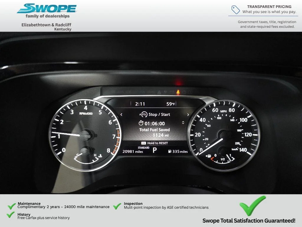 Used 2024 Scarlet Ember Nissan SL image 19