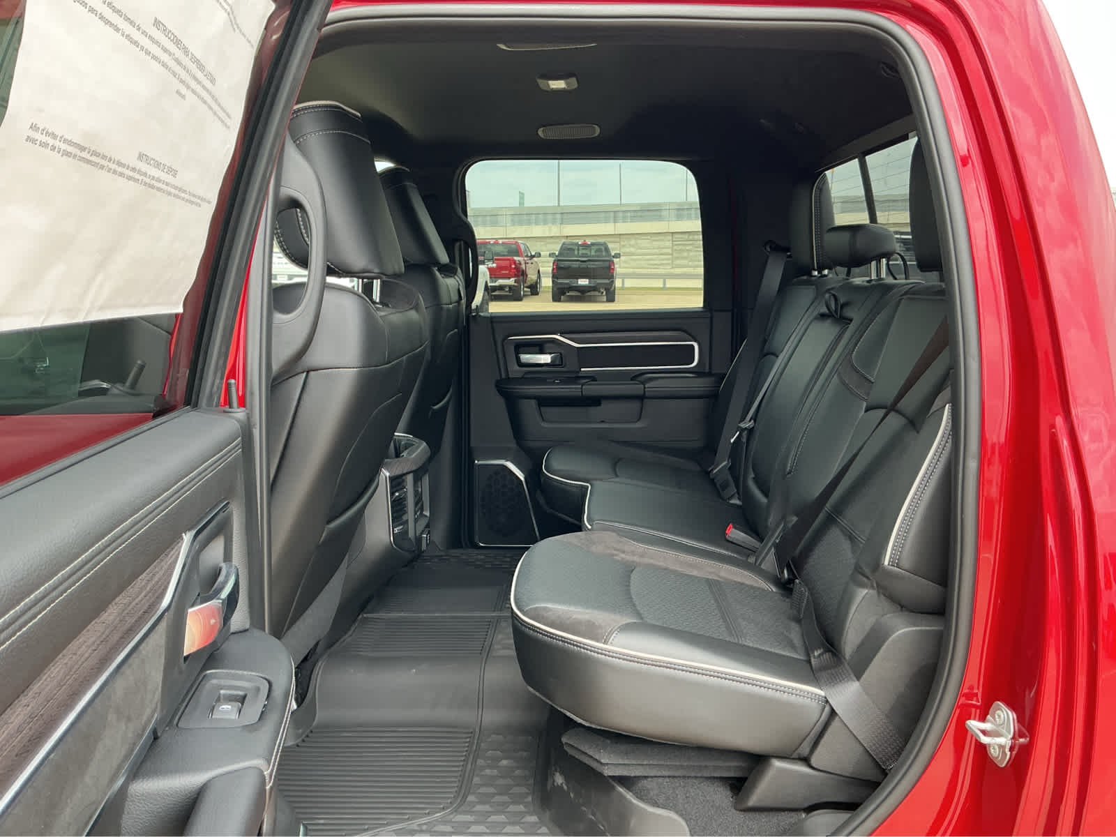 New 2026 Molten Red Pearl-Coat Exterior Paint RAM Laramie image 19