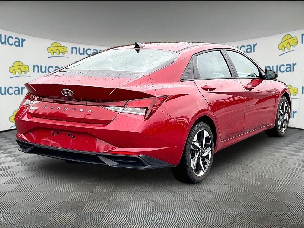 Used 2023 Scarlet Red Pearl Hyundai SEL image 6