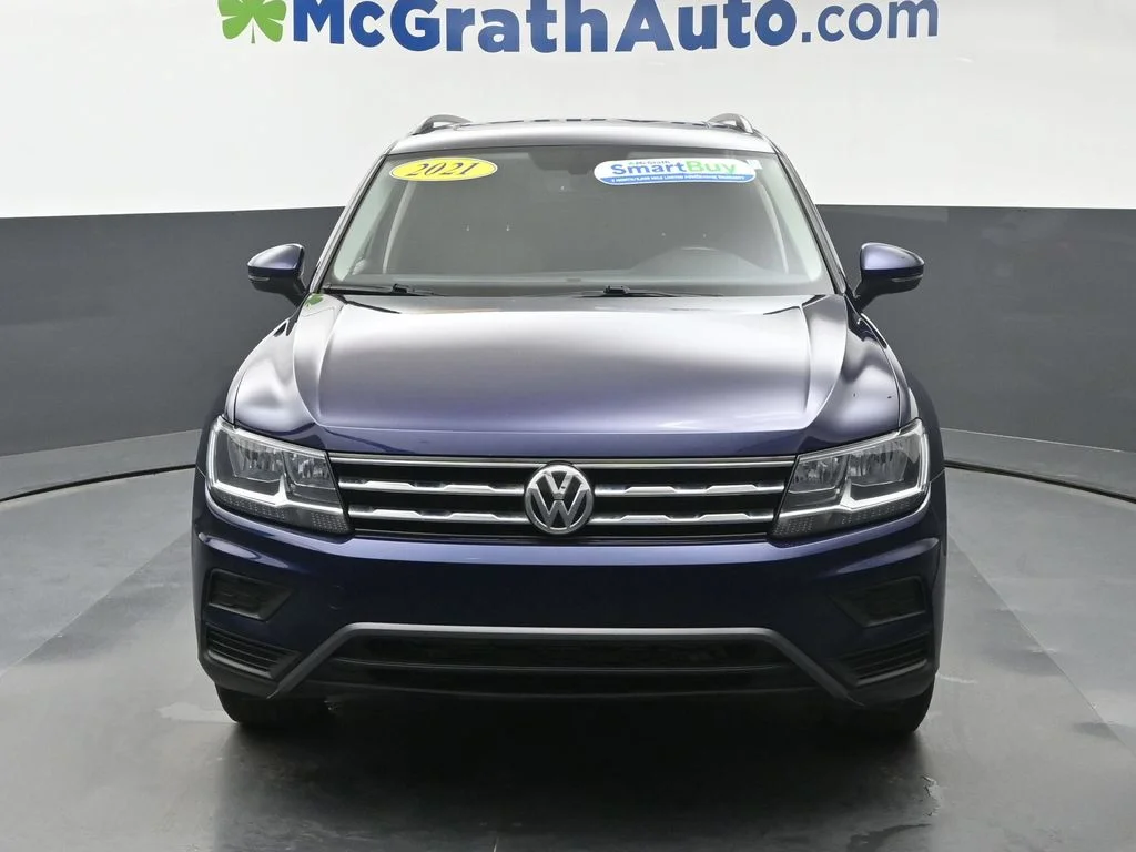Certified Used 2021 Blue Volkswagen 2.0T SE image 6