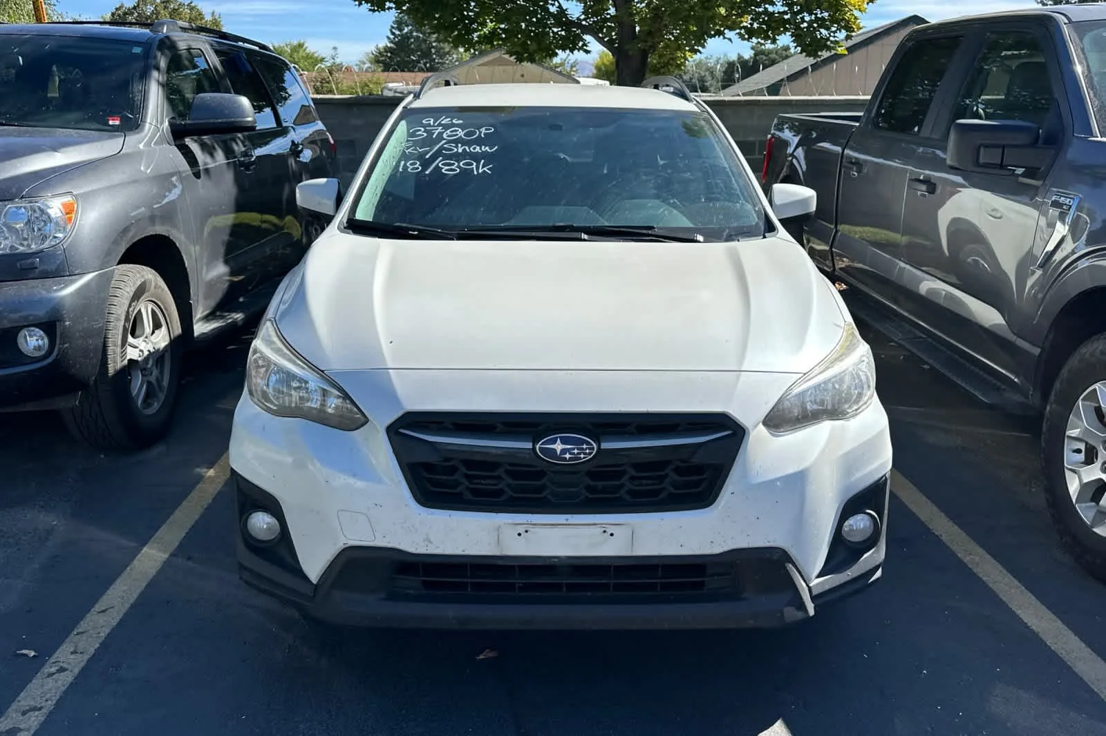 Used 2018 Crystal White Pearl Subaru Premium image 2