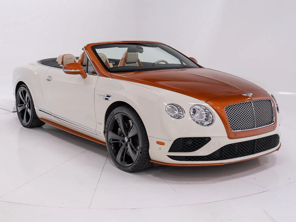 Certified Used 2017 Orange Flame over Ghost White by Mulliner PCG Bentley W12 Convertible image 7