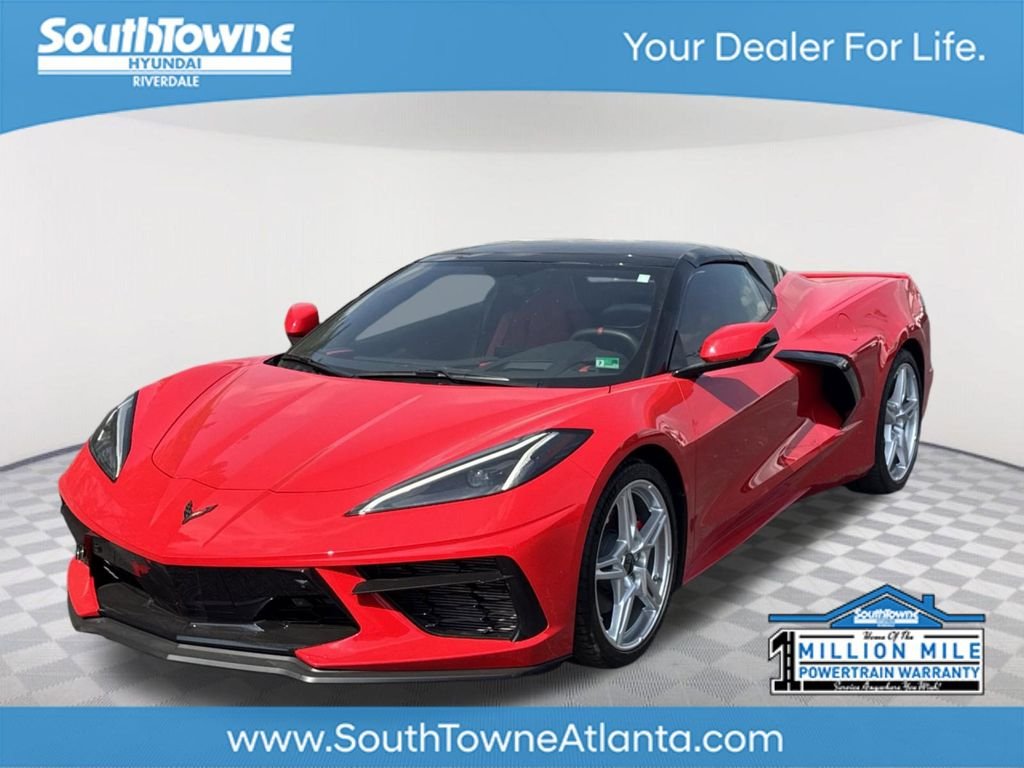 Used 2022 Red Chevrolet Stingray image 1