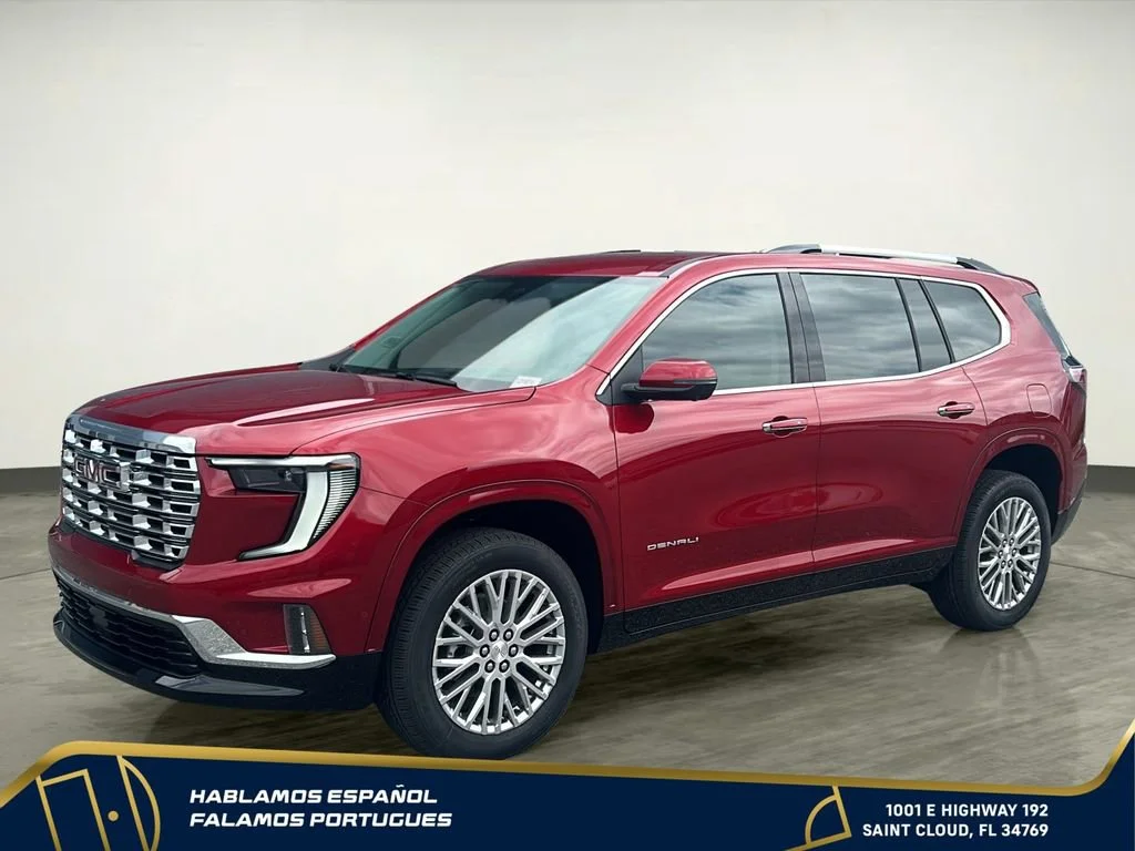 New 2026 Volcanic Red Tintcoat GMC Denali image 2