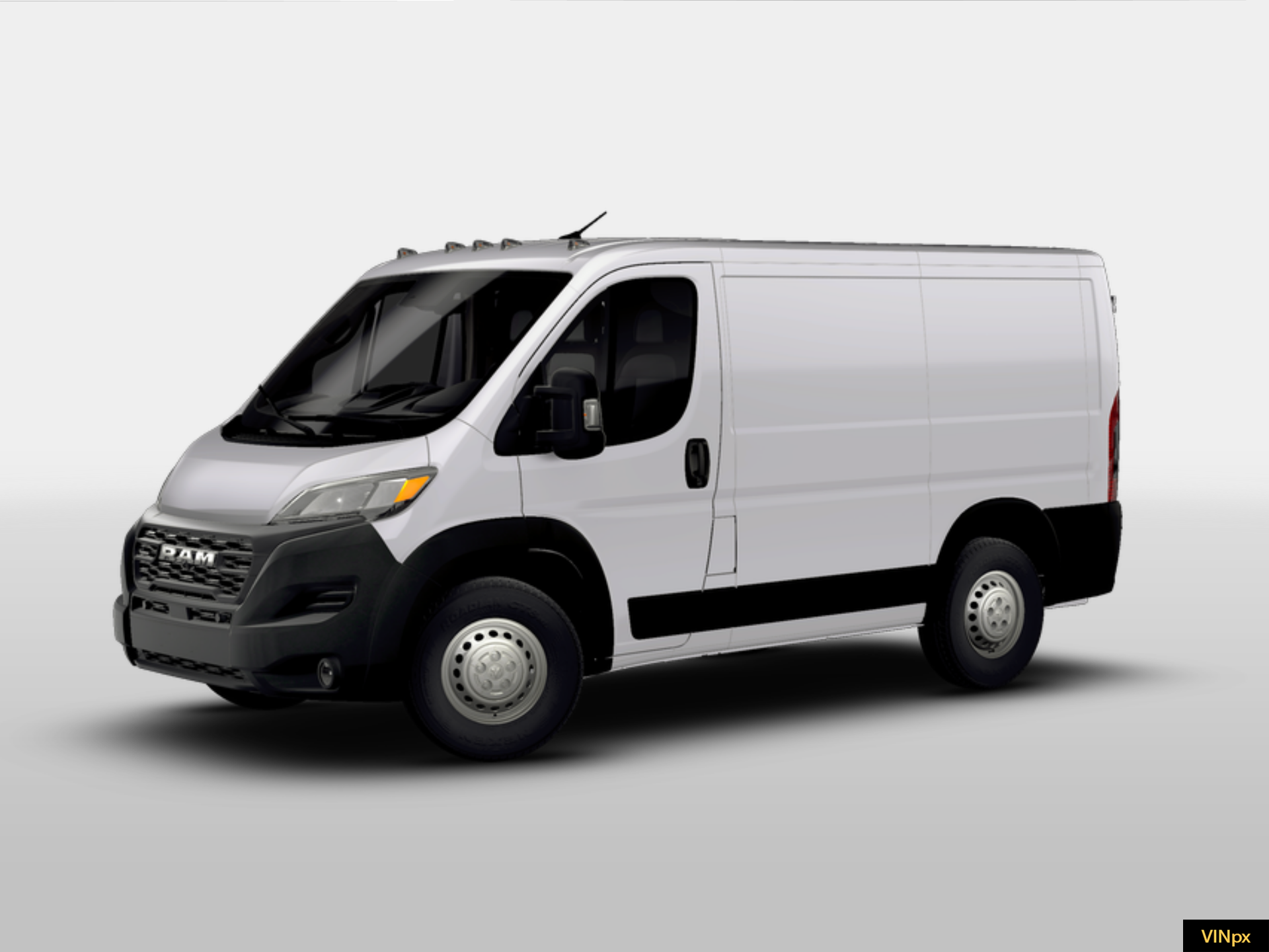 New 2026 Bright White Clear-Coat Exterior Paint RAM Tradesman image 2
