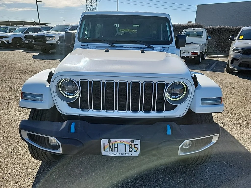 Used 2024 White Jeep Sahara 4xe image 2