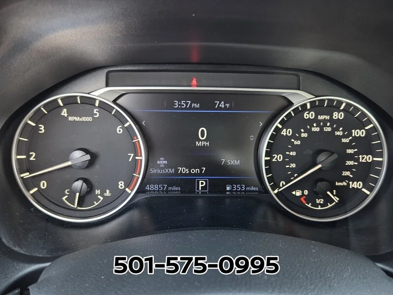 Used 2025 Super Black NISSAN SV FWD image 29