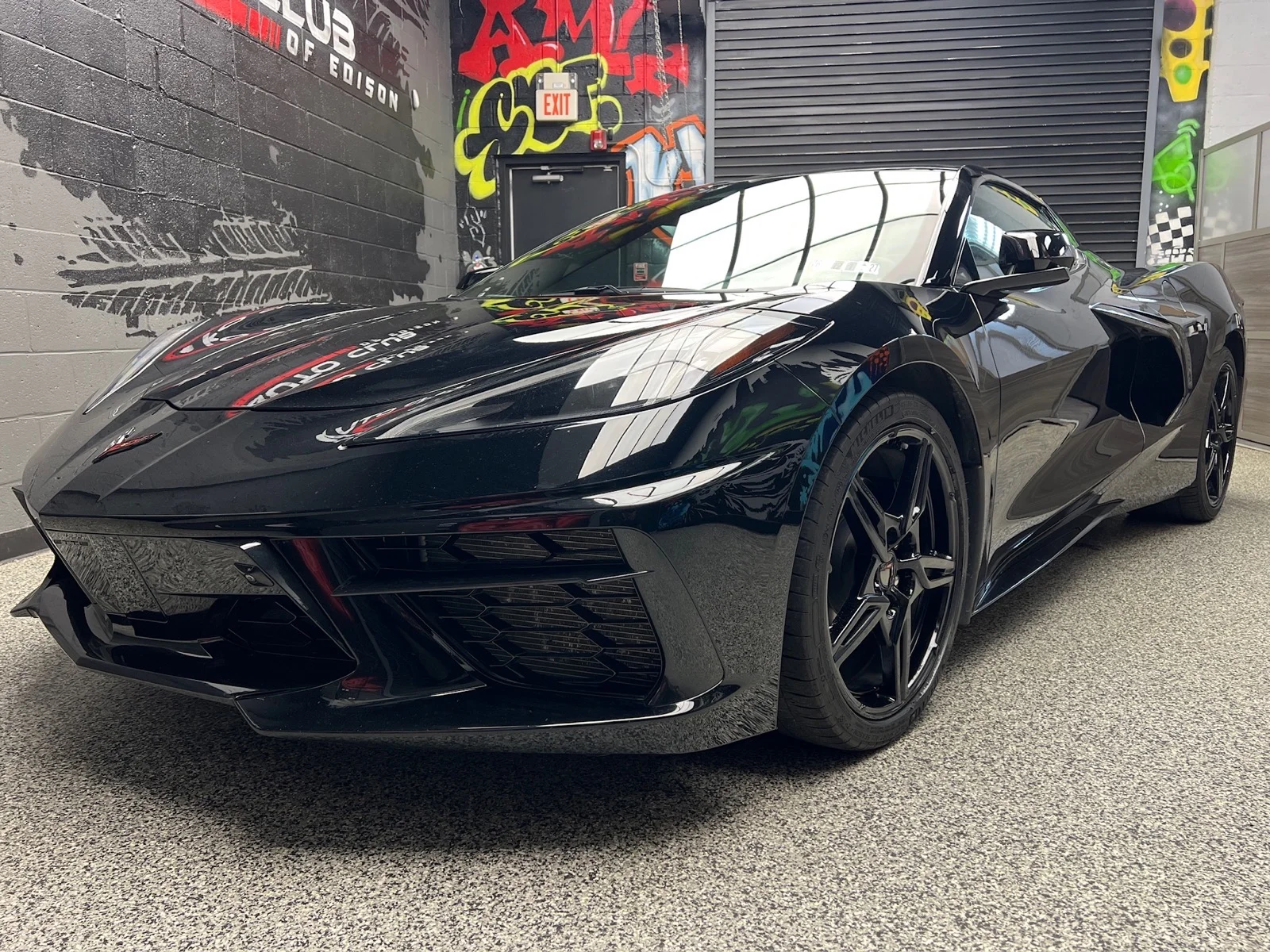Used 2025 Black (gba) Chevrolet Stingray image 9