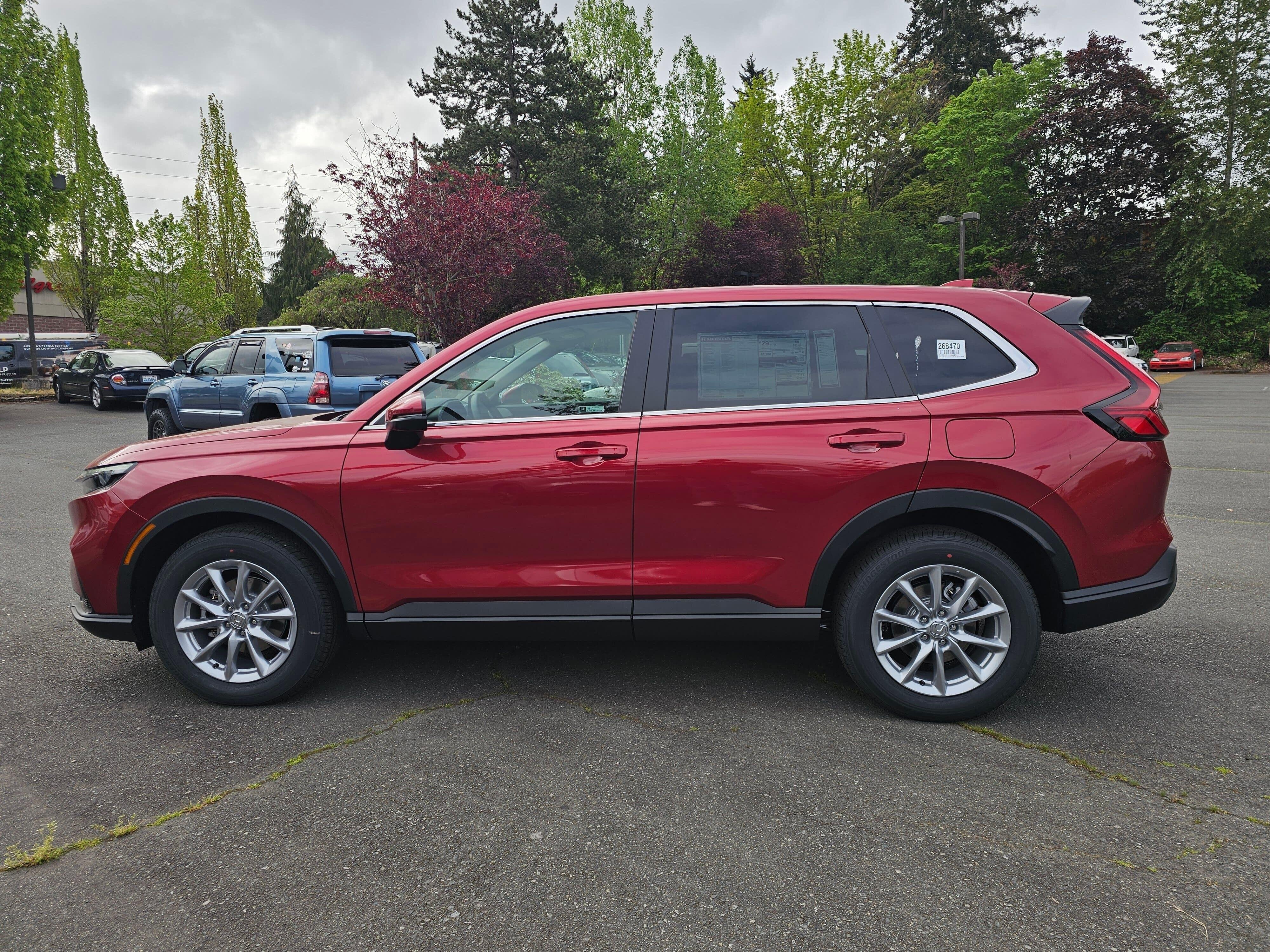 New 2026 Radiant Red Metallic Honda EX image 5