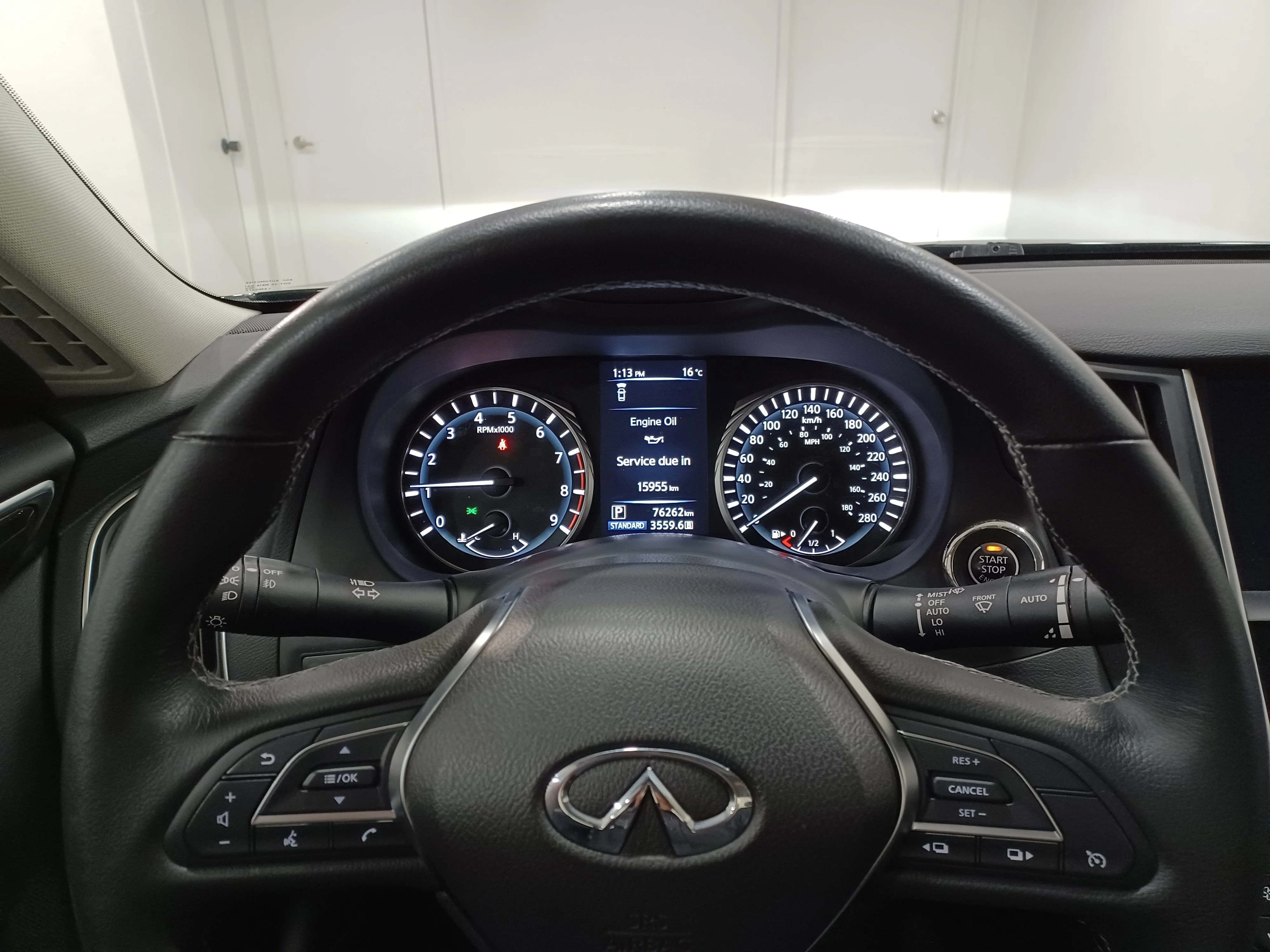 Certified Used 2022 Black Obsidian INFINITI Pure AWD*Black Obsidian | Htd Leather | Htd Wheel | Rain Sense Wipers | Park Assist | Apple CarPlay image 13