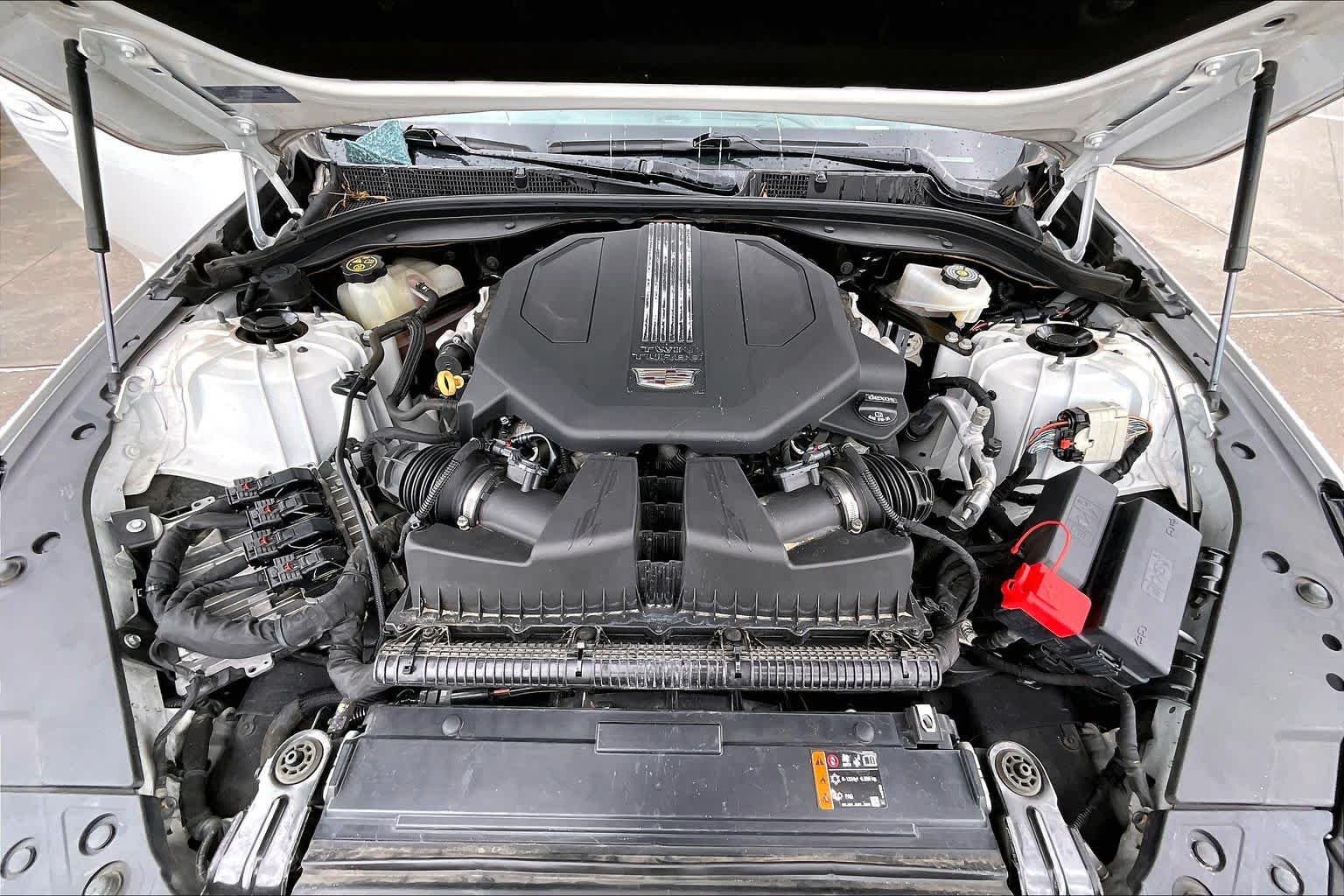 Used 2021 Summit White Cadillac V-Series image 30
