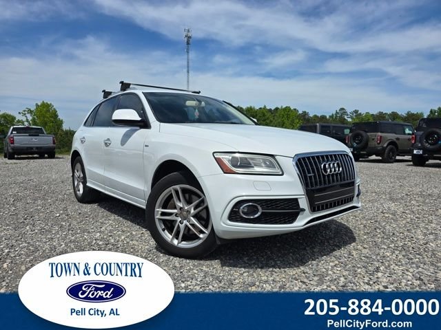Used 2016 Glacier White Metallic Audi 3.0T Premium Plus image 1