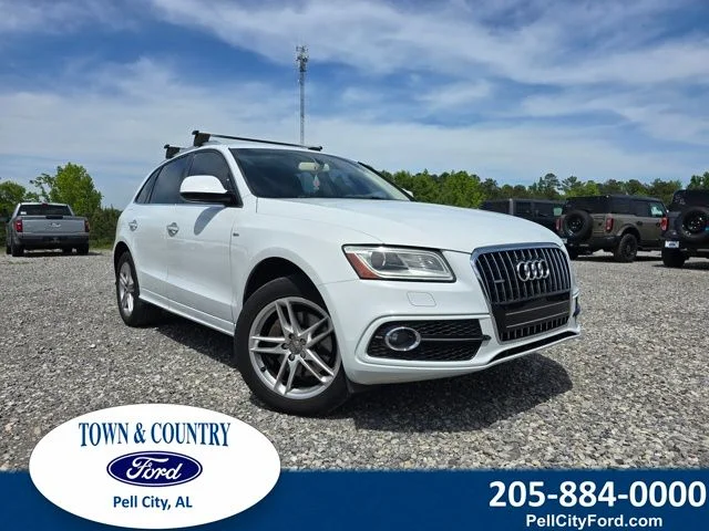 Used 2016 Glacier White Metallic Audi 3.0T Premium Plus image 1
