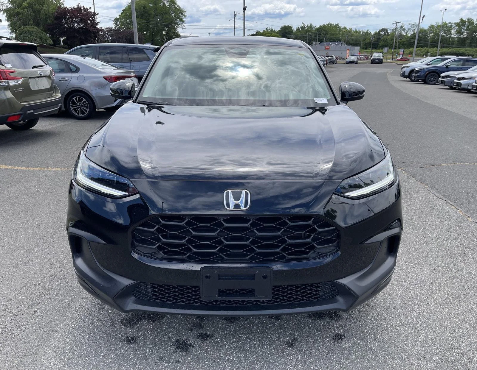 Used 2024 Crystal Black Pearl Honda LX image 16