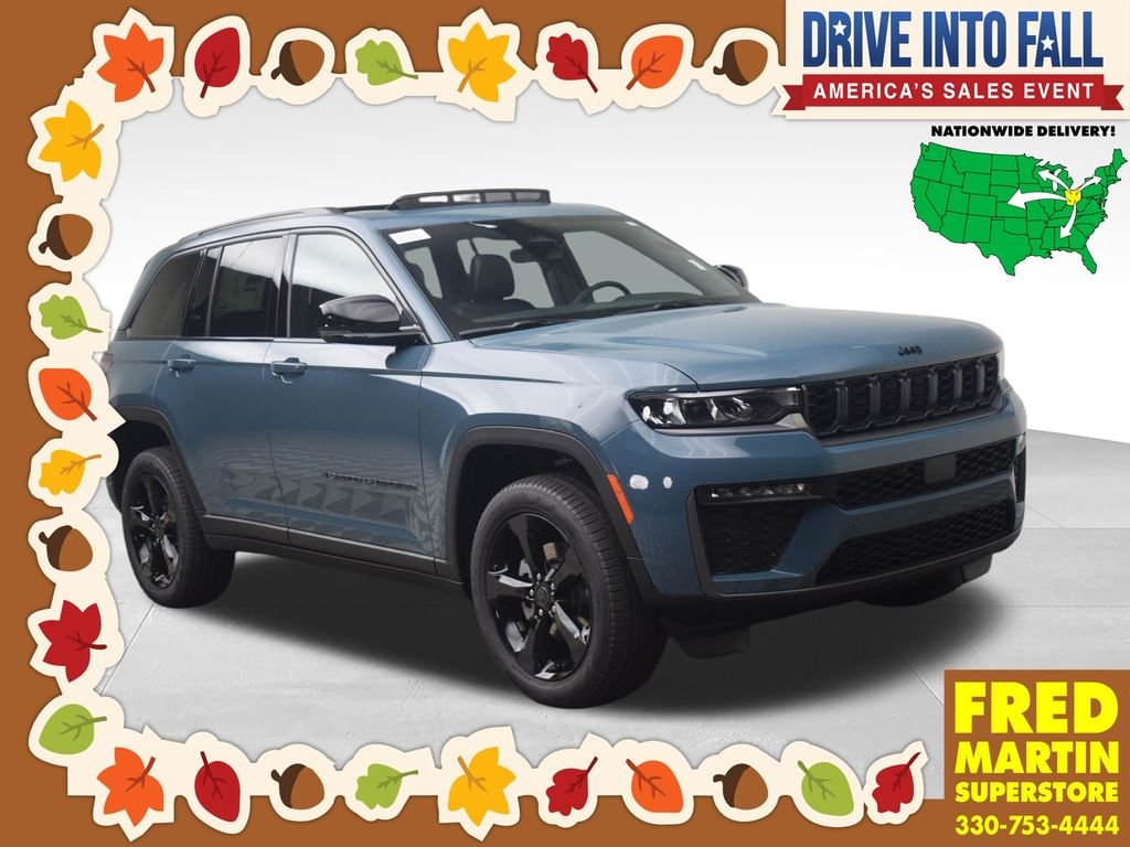 New 2027 Steel Blue Paint Jeep Limited image 1