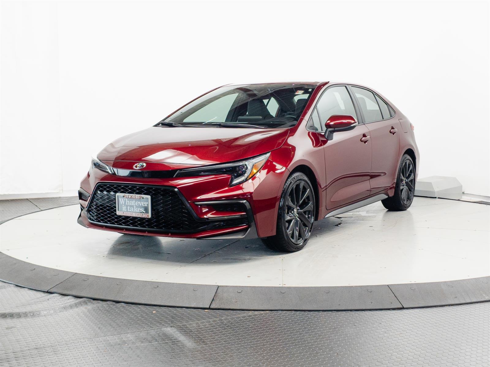 Certified Used 2023 Red Toyota SE image 3