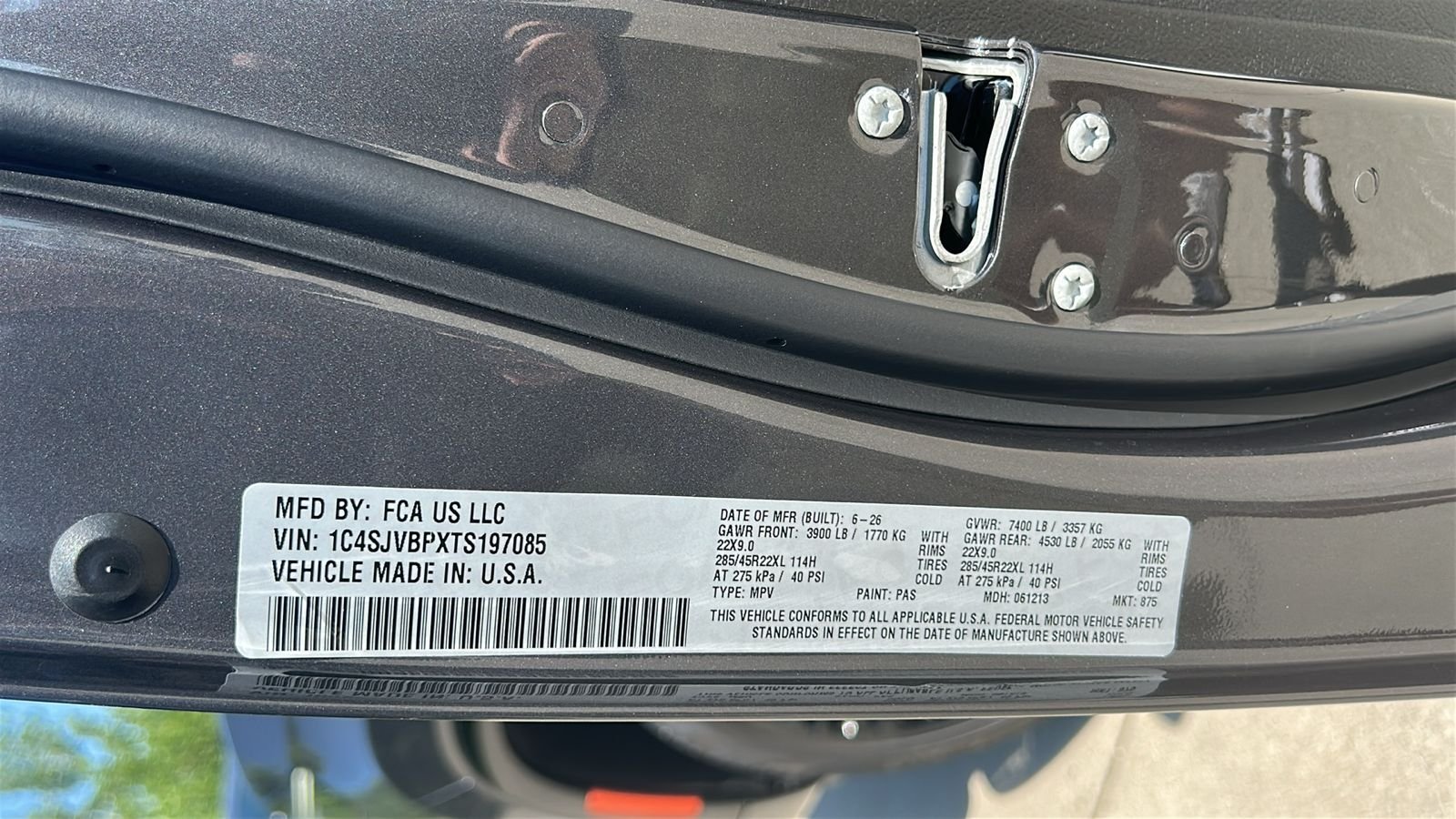 New 2026 Baltic Gray Metallic Clearcoat Jeep Limited Reserve image 31