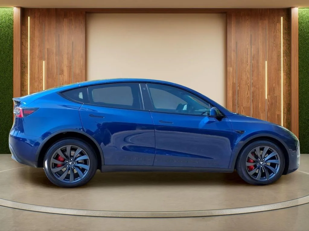Certified Used 2022 Blue Tesla Performance image 34